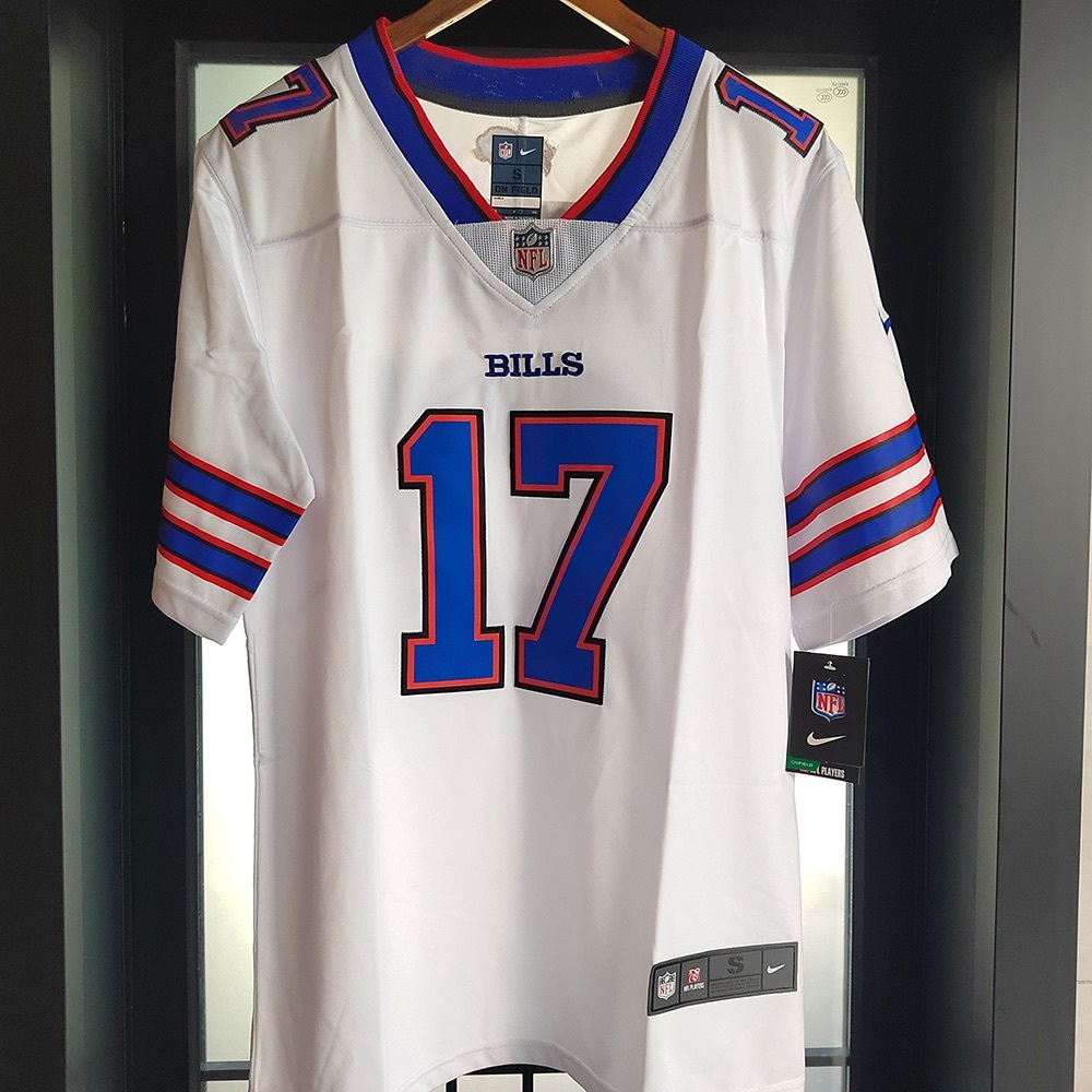 NFL Buffalo Bills Josh Allen # 17 White Jersey